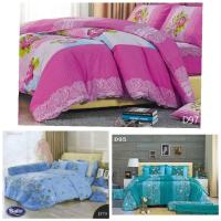 ราคา ผ้าปูที่นอนซาติน ขนาด 5 ฟุต (ไม่รวมผ้าห่มนวม) (6554592129)