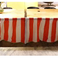 ราคา ผ้าปูโต๊ะปาร์ตี้คริสต์มาสลายกระโปรงตารางละครสัตว์ธีมกระโปรงตารางตกแต่ง (51002251701)