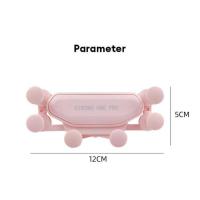 ราคา ▣ ที่วางโทรศัพท์มือถือในรถยนต์ ที่วางโทรศัพท์มือถือการ์ตูนน่ารัก ที่วางโทรศัพท์มือถือในช่องแอร์ (40015157673)