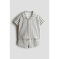 ราคา H&M(เอชแอนด์เอ็ม) เซ็ตผ้ายืดคอตตอนแพ็ก 2 ตัว เด็กอ่อน 1229094_1 (25767969596)