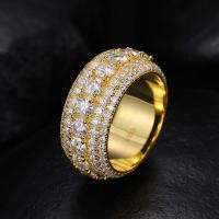 ราคา เครื่องประดับแฟชั่นแหวนออกแบบล่าสุด S925 เงิน 18K Gold Plated Moissanite อัญมณีเพชร Hiphop แหวนบุรุษของขวัญ Ice Out แหวน (45902891454)