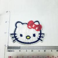 ราคา ตัวรีด ปักเลื่อม ลายคิตตี้ (199546348)