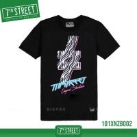 ราคา 7th Street เสื้อยืด แนวสตรีท รุ่น No7 Zebra (ดำ) NZB002 ของแท้ (2471462841)