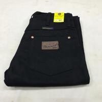 ราคา กางเกงยีนส์ขาม้า สีดำ กางเกงยีนส์ผู้ชาย (7536617064)