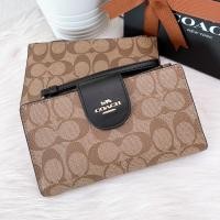 ราคา COACH TECH WALLET IN COLORBLOCK SIGNATURE CANVAS (21512530439)