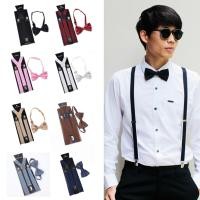 ราคา เซ็ตหูกระต่าย+เอี้ยม (Bowtie and Suspenders set) [พร้อมส่ง] สต็อกของเอง (955917305)