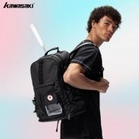 ราคา KAWASAKI กระเป๋าเป้สะพายหลังคาวาซากิกระเป๋าแบดมินตันมืออาชีพเค2ก00-ค8245เทนนิสกระเป๋าเป้สะพายหลังมัลติฟังก์ชั่กีฬาแฟชั่นกระเป๋าเป้สะพายหลัง (24819908650)