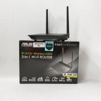 ราคา เราเตอร์ไร้สาย Asus 3 in 1 N300 AP Range Extender RT-N12+ (43155728579)
