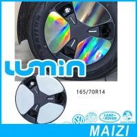 ราคา [พร้อม] สติ๊กเกอร์ล้อ Changan LUMIN EV ปกป้องล้อซ่อมแซมรอยขีดข่วนชุดตัวถังรถยนต์เลเซอร์ LUMIN การปรับแต่งรถยนต์ XVLA (29885388342)