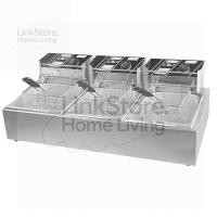 ราคา หม้อทอดไฟฟ้าสามถัง หม้อทอดไฟฟ้าเชิงพาณิชย์ หม้อต้มกวน หม้อทอดไฟฟ้าไก่ทอด หม้อทอดไฟฟ้าความจุขนาดใหญ่ (29168799262)