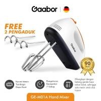 ราคา Gaabor เครื่องผสมอาหารมือ 100 วัตต์สแตนเลส 7 สปีดเครื่องตีไข่ GE-M01A (40264804117)
