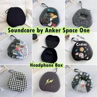 ราคา In StockFor Soundcore โดย Anker Space One หูฟังกรณี Anti-fall การ์ตูน Series ชุดหูฟังแผ่นรองหูฟังกระเป๋าเก็บปลอกกล่อง (40512298910)