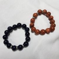 ราคา Gold Stone Silver Stone กำไลหินนำโชค หินทรายเงิน หินทรายทอง (5457024508)