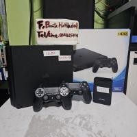 ราคา PS4 SLIM 2218A 500G+HDD1TB FW10.50 สายมืด แปลงลงเกมแล้ว30เกม พร้อมเล่น 2จอย (28841319240)