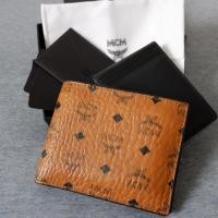 ราคา ***ของแท้*** (USED) กระเป๋าสตางค์ MCM BIFOLD WITH CARD CASE (2431362938)