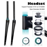 ราคา DODICI ส้อมกรวดถนนคาร์บอนไฟเบอร์ 700C*55C จักรยานเสือภูเขา 27.5 นิ้ว ส้อมแข็ง (51301556336)