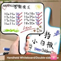 ราคา มีความสุข66 กระดานเขียน, ไวท์บอร์ดแบบมือถือพลาสติก, กระดานพร้อมท์ลบได้สองด้านคุณภาพสูง สํานักงานโรงเรียน (40824239021)