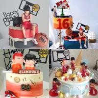 ราคา โมเดล&ฟิกเกอร์ สแลมดังก์ ขนาด 15 ซม. สําหรับตกแต่งเค้ก(เทียนบาสเกตบอล4) (18034035155)