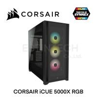 ราคา ATX Case (เคส) CORSAIR iCUE 5000X Black RGB ของใหม่ (8897696602)