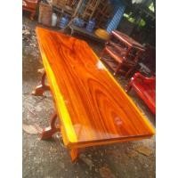 ราคา โต๊ะทานข้าว ไม่มีเก้าอี้ไม้แผ่นเดียว 80 * 180 (13933767302)