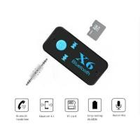 ราคา Bluetooth Aux Audio Car Receiver - สีดํา (44005824928)