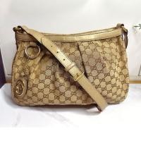 ราคา กระเป๋าสะพายข้าง Authentic GUC️CI GG Canvas Sukey Crossbody Bag Made in Italy สินค้ารับประกันแท้ (28975115619)