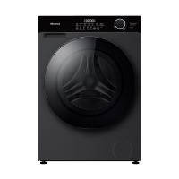 ราคา [จัดส่งพร้อมติดตั้ง] HISENSE เครื่องซักอบผ้าฝาหน้า WD105M3 10.5/7 กก. 1400RPM อินเวอร์เตอร์ สีดำ (40152516393)