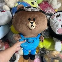 ราคา ตุ๊กตาหมีบราวน์ Line Friends Brown x Minions Sega Rare Limited มือสอง (26751982063)