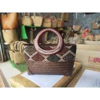ราคา กระเป๋าจูดสานหูไม้แบบถือ (4954656378)