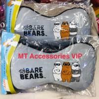 ราคา หมอนรองคอในรถ We Bare Bears หมีแบร์ ลายลิขสิทธิ์แท้ 1คู่ (5915526133)