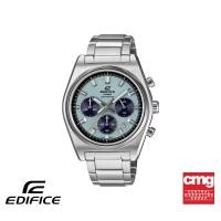 ราคา CASIO นาฬิกาข้อมือผู้ชาย EDIFICE รุ่น EFB-730D-2BVUDF สายสเตนเลส สีฟ้า (40323343563)