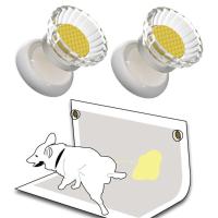 ราคา Dog Pee Pad ตัวยึดแม่เหล็กดูด Pet Pee Pad หัวเข็มขัดคงที่ออกนอกบ้านแบบพกพา Punch Free Fixed Dog Pad (29883503885)