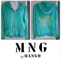 ราคา ⚡SALE⚡MNG by Mango Green Hoodie ใหม่เอี่ยม Size Mซื้อ มาจาก MNG Shop ในสเปนค่ะ (22710351603)