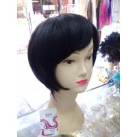 ราคา วิกผมแท้ วิกผมจริง human hair100% ทรงซอยสั้น พร้อมส่ง (6919936583)