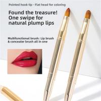 ราคา แปรงทาปาก 2 หัว แปรงทาลิปสติกแบบพกพา เก็บได้ แปรงทาปากมืออาชีพ แปรงแต่งหน้าคุณภาพสูง แปรงทาปากแบบพกพา แปรงทาลิปสติกมืออาชีพ แปรงทาปาก 2 หัว แปรงทาลิปสติก CCEI (50550908638)