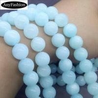 ราคา Blue Chalcedony Beads 4-12mm Round Natural Loose Stone Diy for Bracelet Jewelry (2149848070)