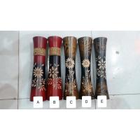 ราคา แจกันไม้ไผ่แกะสลัก แจกันตกแต่ง (1717761096)