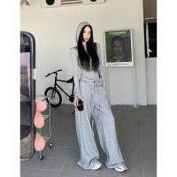 ราคา กางเกงวอม ชุดเซ็ท กางเกงขายาว เสื้อแขนยาว เสื้อกันหนาว กางเกงกันหนาว (24383857933)