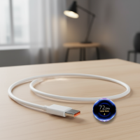 ราคา สายชาร์จเร็วพิเศษ USB Type C 120W 6A สําหรับ Xiaomi Mi 11 12 Redmi Note 9 10 11 POCO X5 Pro (51650440424)