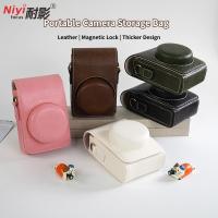 ราคา NIYI Buffalo หนังกระเป๋ากล้องสําหรับ Canon SX730 G7X Mark II Sony ZV-1II ZV1F ZV1 Lumix LX10 LX15 LX9 GR 2 3 Nikon S6000 (51851897204)