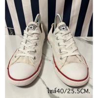 ราคา Converse พื้นบาง รองเท้ามือสองไซส์40/25.5CM. (25637090777)