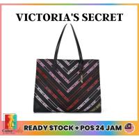 ราคา Victorias Secret V-Logo Victoria Large Tote Bag / Beg Tote Wanita Saiz Large Bergaya (40423183723)