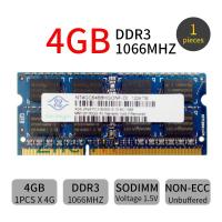ราคา แรม 4GB PC3-8500S DDR3 1066Mhz SODIMM สําหรับแล็ปท็อป โน้ตบุ๊ก NANYA (2191660832)