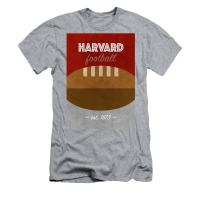 ราคา [ราคาส่ง]เสื้อวินเทจ Vintage Harvard Football College Sports Retro Vintage University Poster Series T-Shirt แท้ Cot (28031789023)
