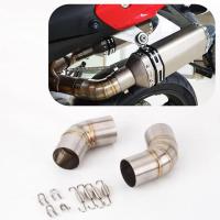 ราคา Motorcycle exhaust link pipe for DUCATI Monster 696 exhaust 2008-2014 Monster 796 795 2010-2014 796 (41676618606)