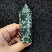 ราคา แท่งหินมอสอาเกต(MossAgate)มีดรูซี่ ควอตซ์ (Druzy quartz)หินมอสอาเกตMoss Agate (21821464794)