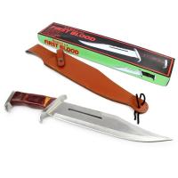 ราคา มีดโบวี่ มีดเดินป่า มีดใบตาย Rambo III First Blood สีรุ้ง ขนาดยาว 16 นิ้ว (40.5 ซม.) (6495433457)