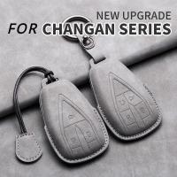 ราคา 2/3/4 Buttons Leather Car Key Case Cover for Changan UNIT UNIK CS35 Plus CS55 Plus CS75 Plus 2019 2020 Oshan X7 X5 Auto (25744744317)