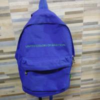 ราคา กระเป๋าเป้ United colors of Benetton แท้ มือสองสภาพสวย (2586539102)