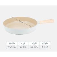 ราคา Neoflam กระทะก้นตื้น ขนาด 28 ซม. รุ่น FIKA-F28 กระทะทอด ไม่ติดกระทะ ใช้ได้กับเตาทุกประเภท Frypan (20390370280)